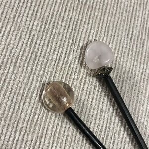 Gemstone Hair Sticks